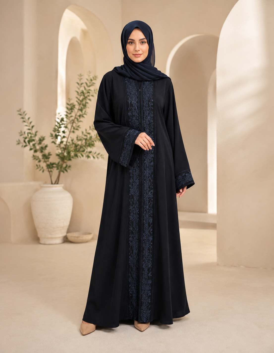 Classic Everyday Black Burqa