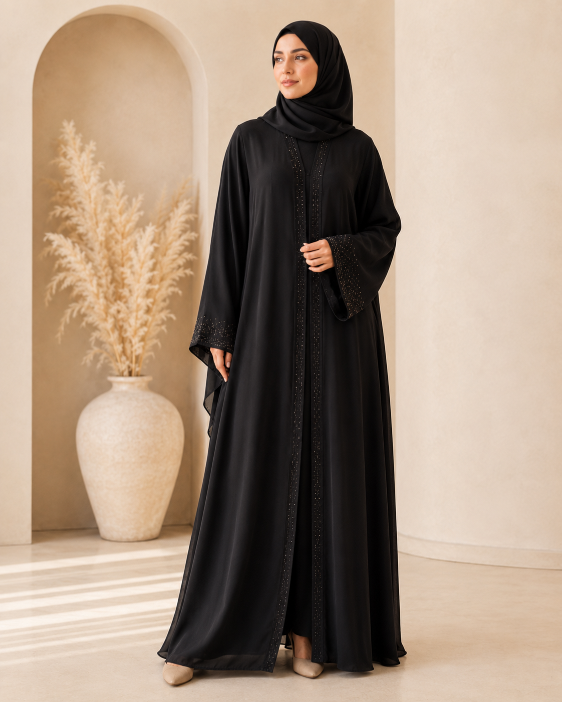 Luxury Korean Georgette Burqa