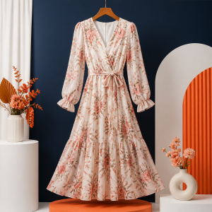 Floral Georgette Dress product image